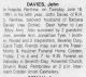 John Kenneth DAVIES obituary John Kenneth DAVIES obituary
