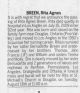 Rita Agnes BREEN obituary