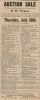 Vickers, R.W. auction sale