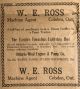 CHx-Ross, W. E., Machine Agent advertisement 