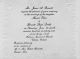 01617-Quaile, Ben & Marion nee Bennett wedding invitation
