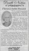 Brazeau, Florence Isabell EDWARDS obituary