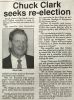Clark, Chuck seeks re-election