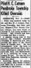 Cotnam, Sgt. (Pilot) Harold Clinton obituary