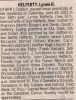 Helferty, Lynne nee Orr obituary