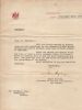 Davidson, Arnold L. dies in France - Letter of Condolences (Military)