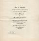 Hunter, Henry S. & Lura Margaret Davidson wed invitation