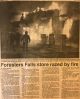 FFHx-The Fox Den in Forester's Falls destroyed by fire