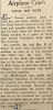 Edward McLeese 'Mac' FRASER plane crash