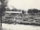 RTHx-Saw Mill built by Laughlin Curry c1895; photo taken in 1898 with Mr & Mrs Curry and daus Catherin, Effie & Laughena; boy is a nephew, Dalton Curry