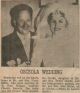 Miller, Floyd & Geraldine wed