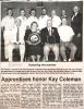 FFHx-Coleman, Kay\'s apprentices honor the teacher, June 1991
