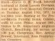 Black, Cortis G. H. death notice Black, Cortis G. H. death notice