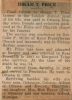 Price, Hiram T. obituary
