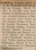 Purcell, Richard death Purcell, Richard death
