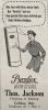 Business-Thos. Jackson Plumbing & Heating advertisement