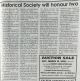 ORG-BROMLEY HISTORICAL SOCIETY elects officers