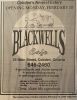 Blackwell's Cafe opens Feb 15, 1993