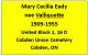 Gravestone-EADY, Mary Cecilia VALLIQUETTE (no marker)