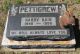 Gravestone-Pettigrew, Harry Bain