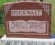 Gravestone-Buckwalt, Murray & Margo Ann nee Nugent