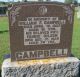 Gravestone-Campbell, William F. & Fannie nee Bilson