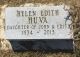 Gravestone-Huva, Helen nee Doddridge