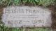Gravestone-Francis, Elisha Footstone