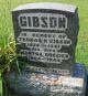 Gravestone-Gibson, Thomas H & Martha nee Crozier
