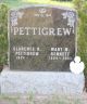 Gravestone-Pettigrew, Mary nee Bennett 