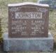 Gravestone-Johnston, Samuel & Margaret Holt; Harris & Mabel Wall gravestone