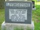Gravestone-Livingstone, Hugh and Jessie Bowes 