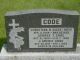 Gravestone-Code siblings-Christena Barbara, George Thomas & James Archibald 