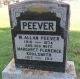 Gravestone-Peever, W. Allan & Margaret Florence Kohlsmith