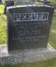 Gravestone-Peever, Archibald & Pearl nee Maine;
dau Evelyn Eleanor