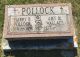 Gravestone-Pollock, Harry and Amy nee Wallace