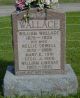Gravestone-Wallace, William & Nellie nee Cowell
Children: Mary, Cecil & William
