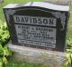 Gravestone-Davidson, Albert J. & Averil nee Hawthorne