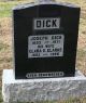 Gravestone-Dick, Joseph & Clara nee Clarke