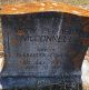 Gravestone-Edmunds, Mary Elizabeth nee McConnell