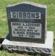 Gravestone-Gibbons, Kenneth Mack & Annie Alberta Loveday
