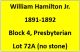Gravestone-Hamilton, William Jr (No stone)