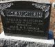 Gravestone-McLaughlin, Harold Gordon & Hazel Muriel Church