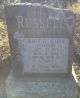 Gravestone-Russell, Dorothy Crawford