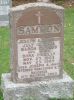 Gravestone-Sammon, Joseph A. & Dora O'Reilly; children Joseph A.; Maureen