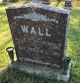 Gravestone-Wall, Alice Sarah McLaughlin & son Gerald