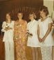 SCHOOL-COBDEN PUBLIC SCHOOL graduation, 1970 Dianne Morris, Mary Sukkel, Fay Francis and Atje Nieuwland