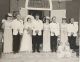 Warren, Alton & Marion wedding party
L-R: Carol Brown nee Orr, Jim Schauer, Marion & Alton, Janice McLaren nee Orr, Barry Somerville, Lynn Helferty nee Orr, Harry Sly; nieces Tracey Orr & Judy McLaren
