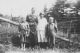 01617-Bennett family - Mary (nee Greening) with children Clarence, Verna & Harold