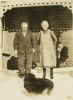 089-Bennett, George & Fannie with dog